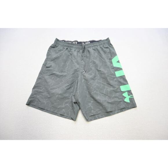 Under Armour Gym Shorts HeatGear Loose Performance W/Pockets 8" INS Mens Large - Picture 2 of 6